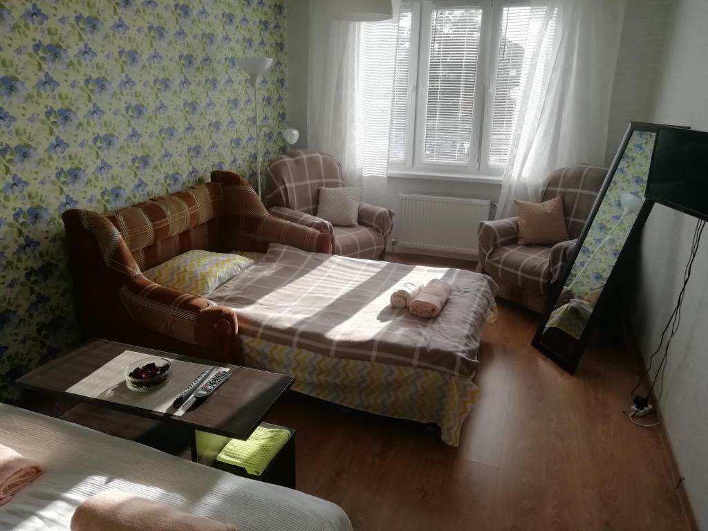 Апартаменты Уютная квартира в новом доме Боровляны-40